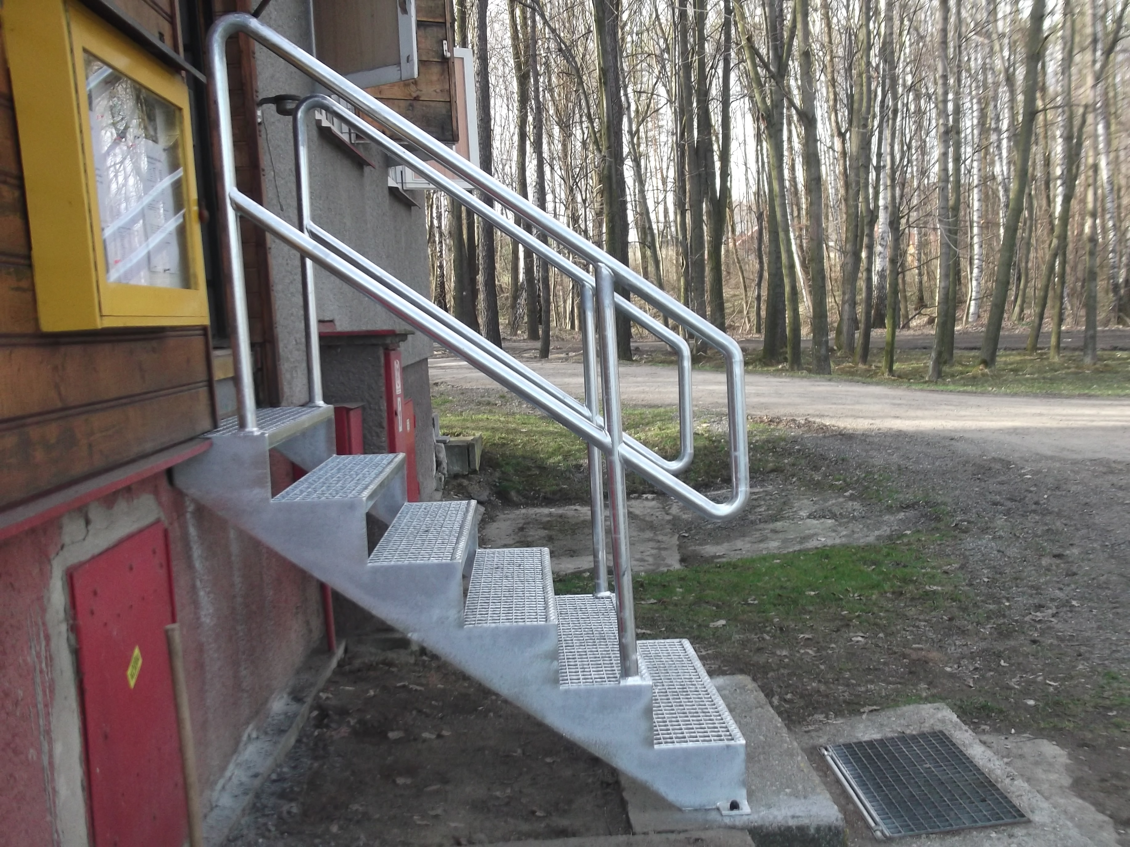 Ocelové schody - Ocelové konstrukce Ostrava